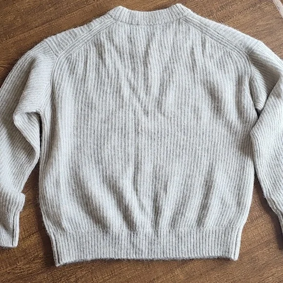 Everlane Womens Knit Sweater - Beige - Picture 3 of 4